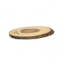 Lipper International Acacia Tree Bark Oval Serving Board IG1649